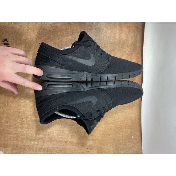 Nike SB Stefan Janoski Max Triple Black Men Size 13 Shoes  631303-007 - Picture 8 of 12